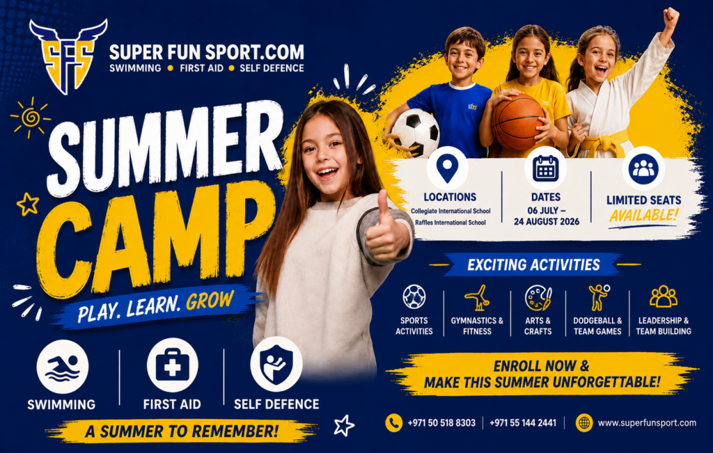 Summer Camp Dubai 2026 at Super Fun Sport