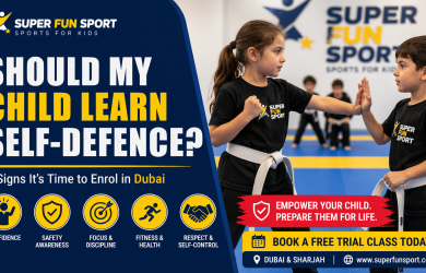 kids self defence training Dubai class